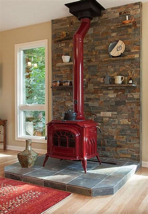 Vintage design | Wood stove fireplace, Wood stove hearth, Fireplace