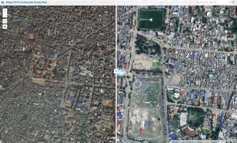 Maps and Imagery of the Nepal Earthquake