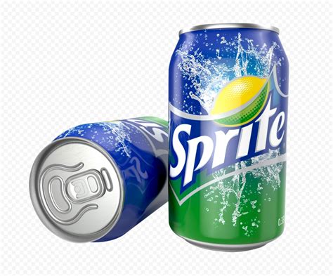 HD Two Sprite Soda Cans PNG | Citypng