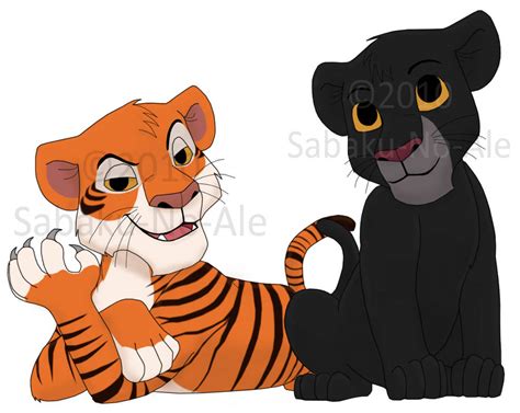 JB: Bagheera and Shere Khan by The-PirateQueen on DeviantArt