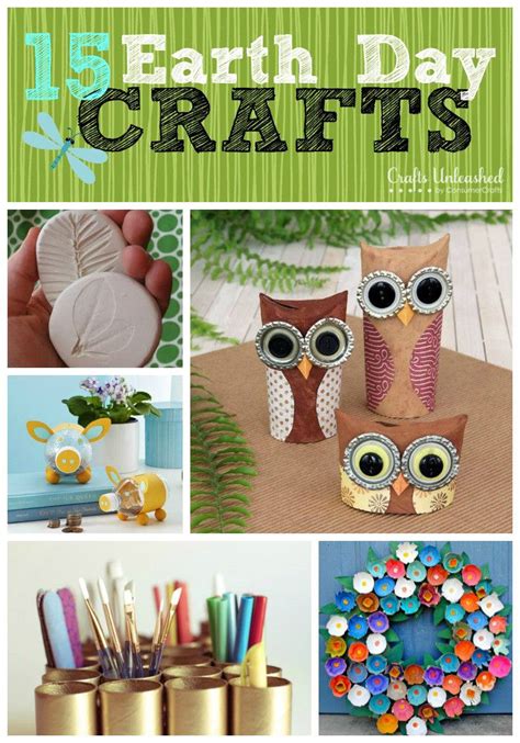 Celebrate Earth Day and everyday with these 15 recycled crafts. They're all Earth-friendly, kid ...