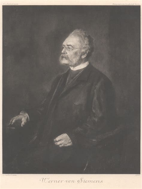 Portrait of Werner von Siemens