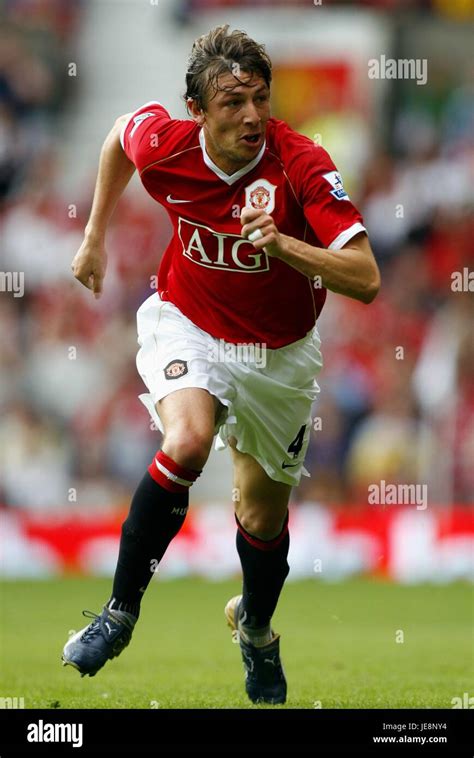 GABRIEL HEINZE MANCHESTER UNITED FC OLD TRAFFORD MANCHESTER ENGLAND 12 August 2006 Stock Photo ...