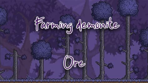 Farming Demonite ore ! - YouTube