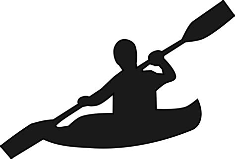 Canoe Silhouette Download PNG Image | PNG Mart