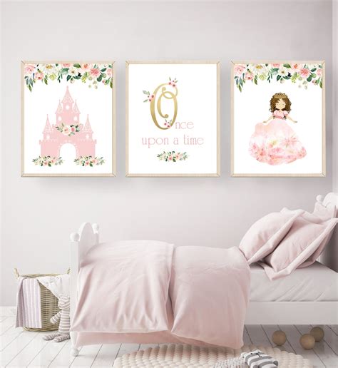 Princess Wall Art Princess Wall Decor Princess Art Print | Etsy