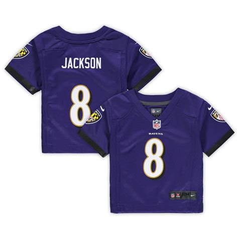 Lamar Jackson Baltimore Ravens Nike Infant Game Jersey - Purple - Walmart.com