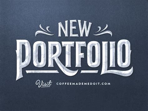 New Portfolio | Lettering, Lettering design, Graphic design logo