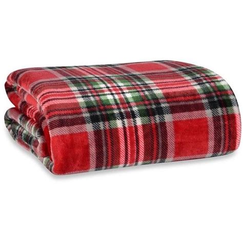 Berkshire Blanket® Modern Comfort Throw in Plaid | Berkshire blanket ...