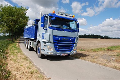 Le premier DAF CF Tridem 8X4 de Belgique est pour TRL - Transportmedia