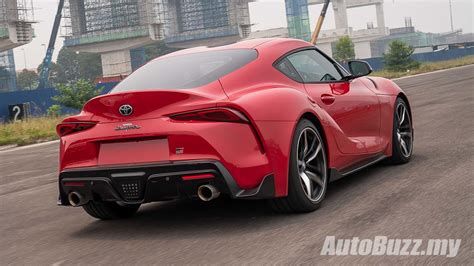 Here's what the Toyota Supra sounds like with a V8 engine - AutoBuzz.my