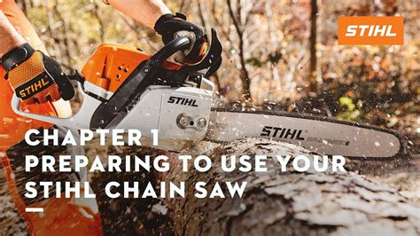 Chainsaw Basics: Chainsaw Maintenance and Safety | STIHL USA