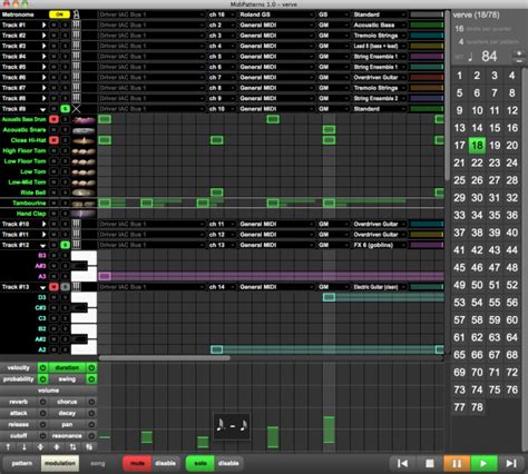 MidiPatterns MIDI sequencer For OS X – Synthtopia