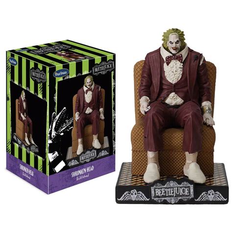 Beetlejuice Shrunken Head Bobblehead | | Safari Ltd®