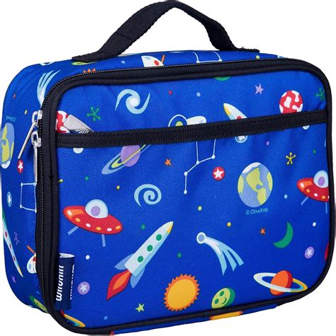 Wildkin Kids Space Lunch Box, Multi-Colour: Amazon.co.uk: Kitchen & Home