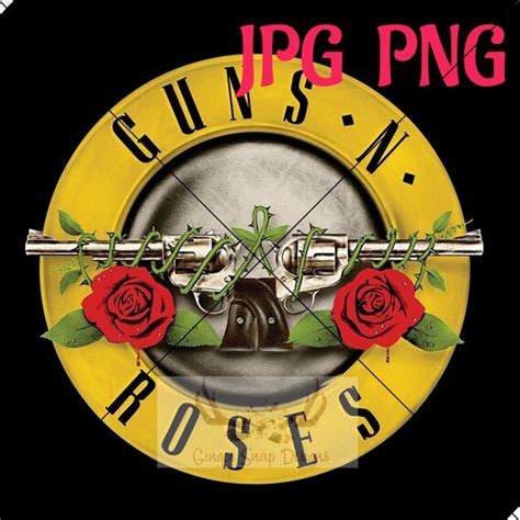 Guns N Roses Record Cover JPG PNG SVG Digital Download | Etsy