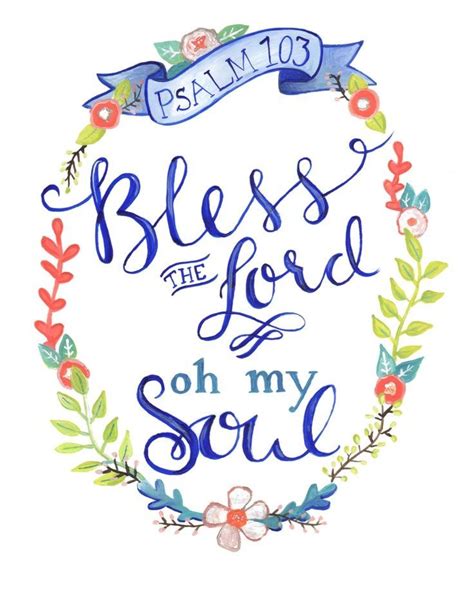 Healthy Quotes : bless the Lord | Bless the lord, Psalms, Scripture quotes