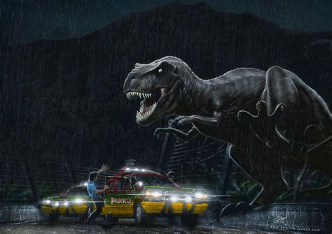 Jurassic Park T Rex Wallpaper - WallpaperSafari