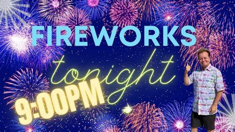 Live view of WDW fireworks - YouTube