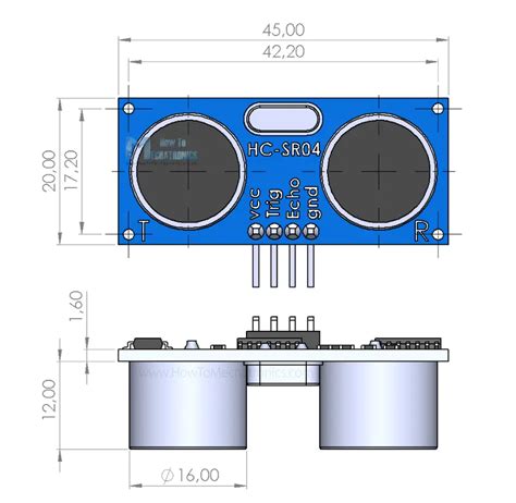 Ultrasonic sensor Ultrasonic sensors XNQ4060E one Ultrasonic level ...