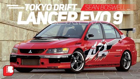 Mitsubishi Lancer Evo 9 Tokyo Drift Sean Boswell | Mobil AWD Yang Jago ...