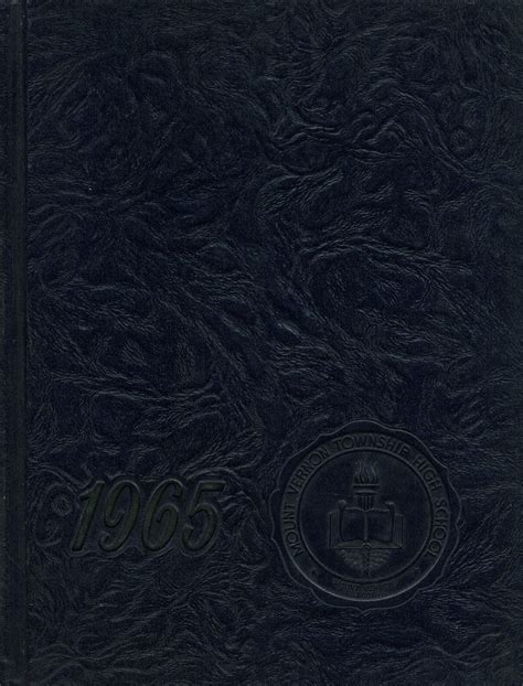 1965 yearbook from Mt. Vernon Township High School from Mt. vernon, Illinois for sale