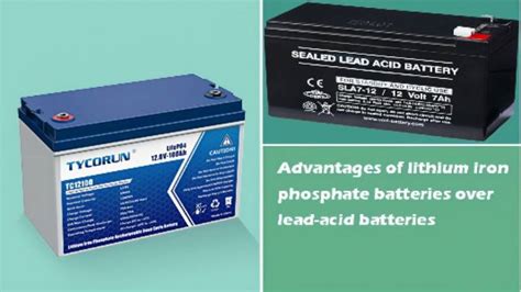 A comprehensive comparison - lifepo4 vs lead acid-Tycorun Batteries