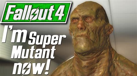 Fallout 4 Playable Super Mutant Mod - Strong Wanderer - YouTube