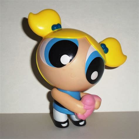 McDonald's 2016 Powerpuff Girls Blushing Bubble Happy Meal Toy Loose Used