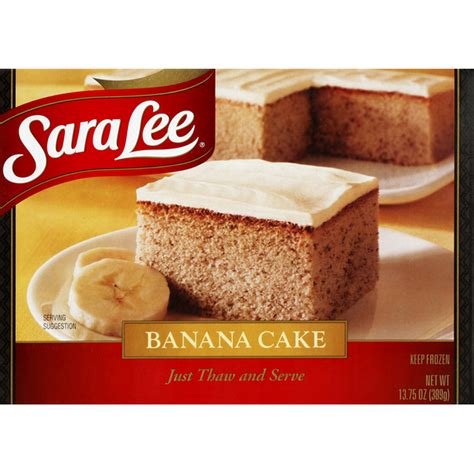 Sara Lee Cake, Banana (13.75 oz) Delivery or Pickup Near Me - Instacart