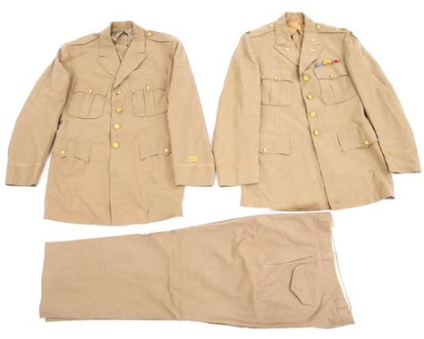 Wwii Us Army Medical Corps Officer's Uniform Lot