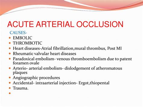 PPT - ARTERIAL DISEASES PowerPoint Presentation, free download - ID:2378936