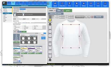 T-shirt design tool for ecommerce – Product Customization Software for Print Shops