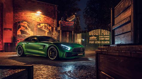 3840x2160 Green Mercedes AMG GT R Front 4K ,HD 4k Wallpapers,Images,Backgrounds,Photos and Pictures