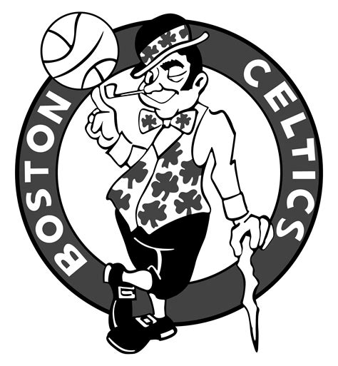 Boston Celtics Coloring Pages - Learny Kids