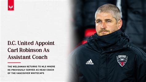 D.C. United Appoint Carl Robinson as Assistant Coach | DC United