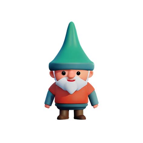 Gnome 3d rendering icon illustration 28589550 PNG