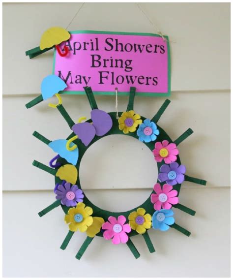 Best 30 April Crafts for toddlers - Home, Family, Style and Art Ideas