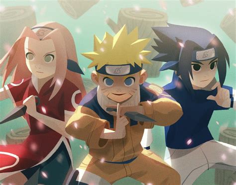 Team 7 | Naruto sasuke sakura, Anime naruto, Naruto cute