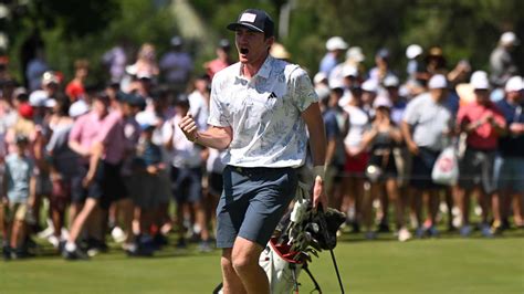 Nick Dunlap joins Tiger Woods in record books with U.S. Amateur win