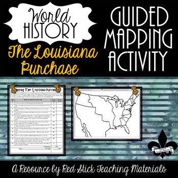 Louisiana Purchase Map Worksheet Pdf | IUCN Water