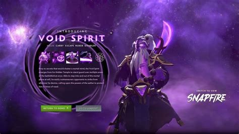 Void Spirit | Dota 2 | New Hero | Dota 2 new hero, Dota 2, Spirit