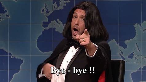 Adam Sandler Dusted Off The Iconic Opera Man For 'SNL'