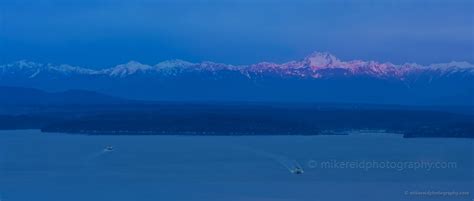 Olympic Mountains Sunrise