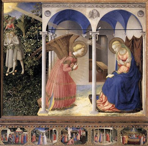 Annunciation, 1425 - 1428 - Fra Angelico - WikiArt.org