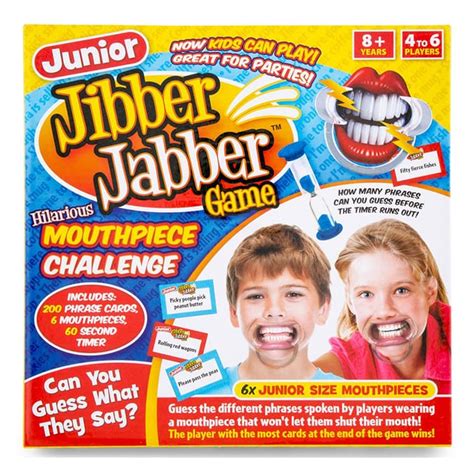 Junior Jibber Jabber Game mouthpiece speak out speakout splash family ...