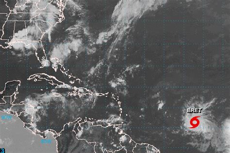 Se forma la tormenta tropical Bret; esta sería su trayectoria