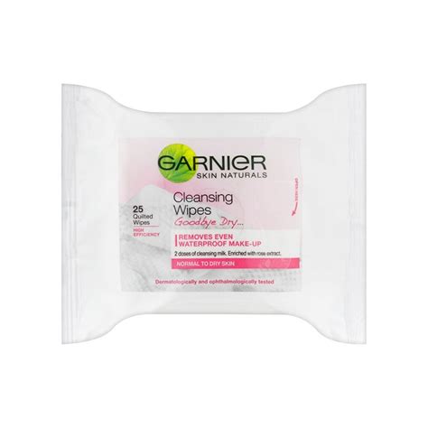 Garnier Cleansing Wipes Normal & Dry Skin 25 stk - 25.95 kr