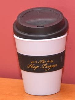 Coffee travel mug (with logo)