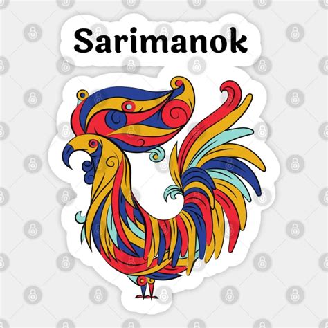 Mindanao Sarimanok - Mindanao Sarimanok - Autocollant | TeePublic FR Pastel Plain Background ...